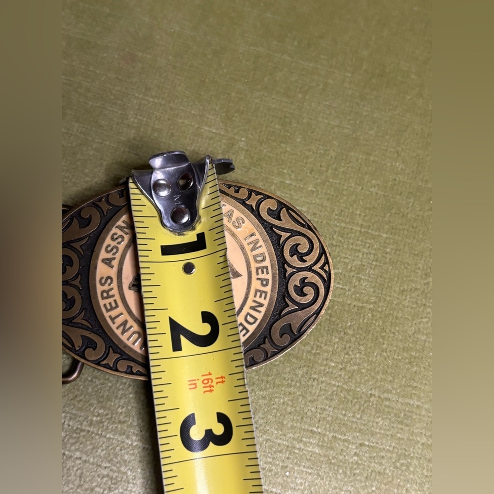Vintage Texas Independent Bird Hunters, Association, Belt, Buckle, Cd Hit​ - Picture 5 of 6
